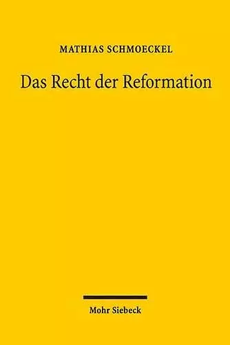 Das Recht der Reformation cover