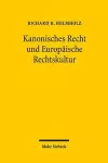 Kanonisches Recht und europäische Rechtskultur cover