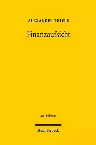 Finanzaufsicht cover