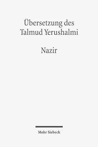 Übersetzung des Talmud Yerushalmi cover