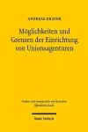 Möglichkeiten und Grenzen der Einrichtung von Unionsagenturen cover