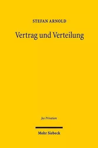 Vertrag und Verteilung cover