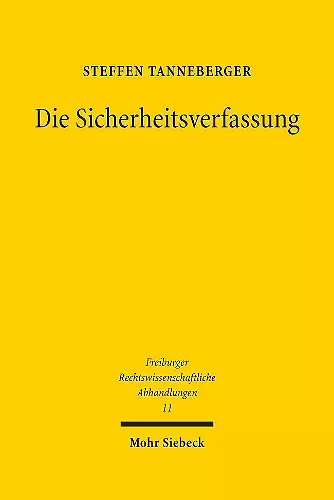 Die Sicherheitsverfassung cover