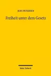 Freiheit unter dem Gesetz cover