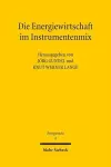 Die Energiewirtschaft im Instrumentenmix cover