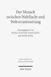 Der Mensch zwischen Weltflucht und Weltverantwortung cover