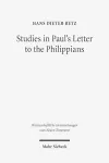 Studies in Paul's Letter to the Philippians cover