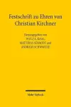 Festschrift zu Ehren von Christian Kirchner cover