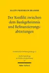 Der Konflikt zwischen dem Bankgeheimnis und Refinanzierungsabtretungen cover