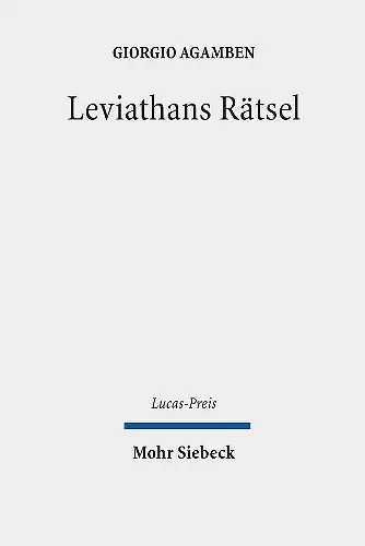 Leviathans Rätsel cover