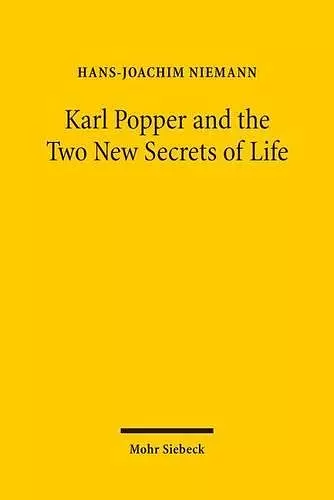 Karl Popper and the Two New Secrets of Life cover