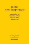 Fußball - Motor des Sportrechts cover