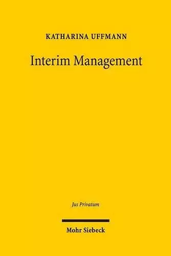 Interim Management cover