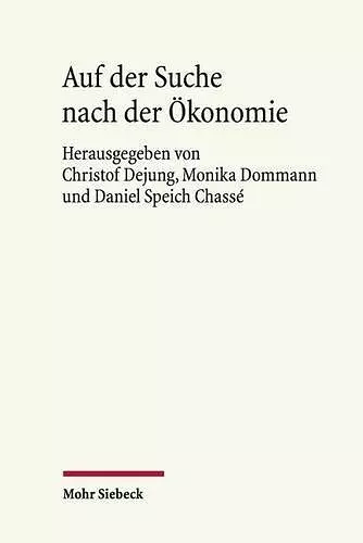 Auf der Suche nach der Ökonomie cover