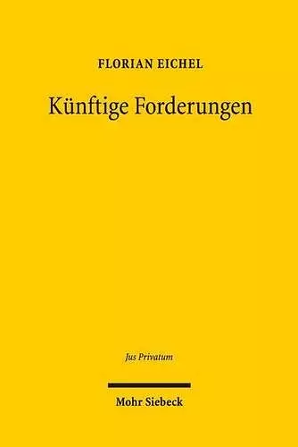 Künftige Forderungen cover