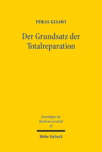 Der Grundsatz der Totalreparation cover