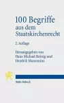 100 Begriffe aus dem Staatskirchenrecht cover