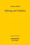 Haftung und Verhalten cover