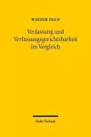 Verfassung und Verfassungsgerichtsbarkeit im Vergleich cover