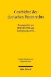 Geschichte des deutschen Patentrechts cover