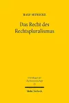 Das Recht des Rechtspluralismus cover