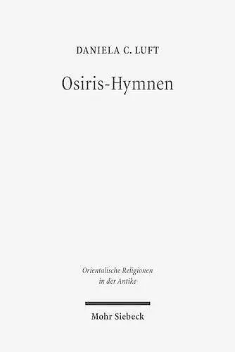 Osiris-Hymnen cover