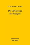 Die Verfassung der Religion cover