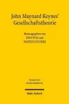 John Maynard Keynes' Gesellschaftstheorie cover