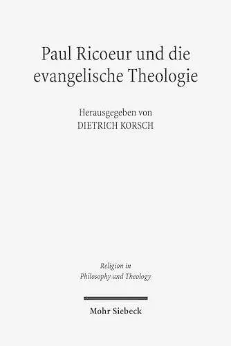 Paul Ricoeur und die evangelische Theologie cover