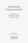 Teilnehmende Zeitgenossenschaft cover