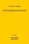 Kriminalpräventionsrecht cover