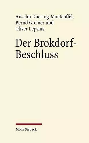 Der Brokdorf-Beschluss des Bundesverfassungsgerichts 1985 cover