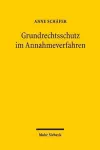 Grundrechtsschutz im Annahmeverfahren cover