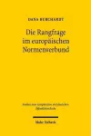 Die Rangfrage im europäischen Normenverbund cover