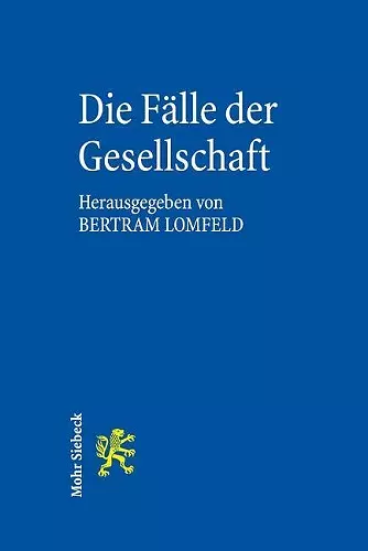 Die Fälle der Gesellschaft cover