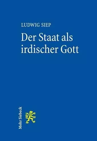 Der Staat als irdischer Gott cover