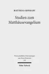 Studien zum Matthäusevangelium cover
