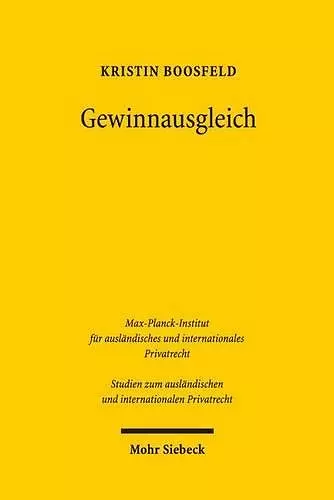 Gewinnausgleich cover