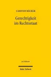 Gerechtigkeit im Rechtsstaat cover