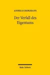 Der Verfall des Eigentums cover