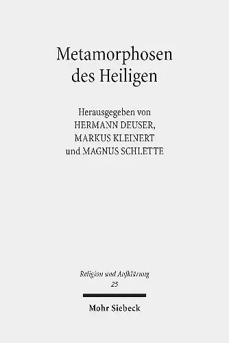 Metamorphosen des Heiligen cover