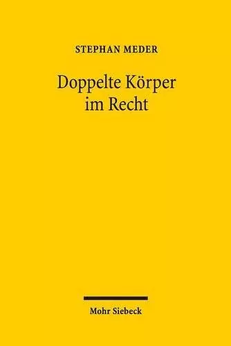 Doppelte Körper im Recht cover