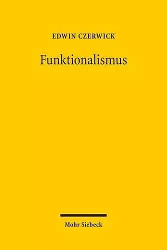 Funktionalismus cover