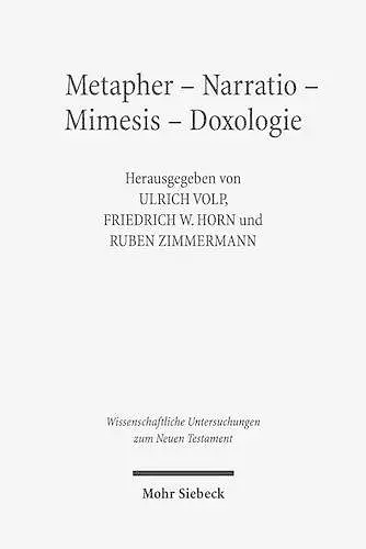 Metapher - Narratio - Mimesis - Doxologie cover