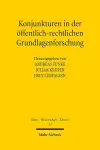 Konjunkturen in der öffentlich-rechtlichen Grundlagenforschung cover