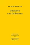 Mediation und Zivilprozess cover