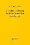 Soziale Schichtung in der industriellen Gesellschaft cover