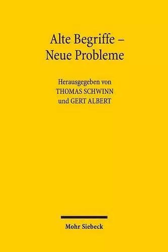 Alte Begriffe - Neue Probleme cover