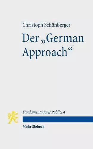 Der "German Approach" cover