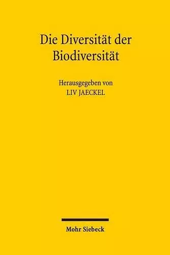 Die Diversität der Biodiversität cover